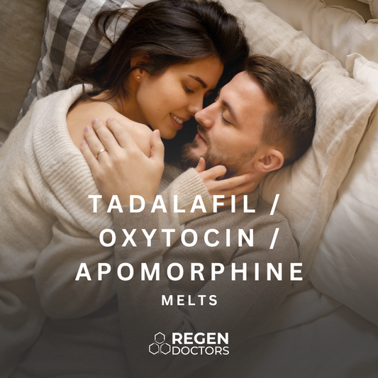 Tadalafil / Oxytocin / Apomorphine 20mg/100IU/4mg Melts (1 ORDER= 3 MELTS)