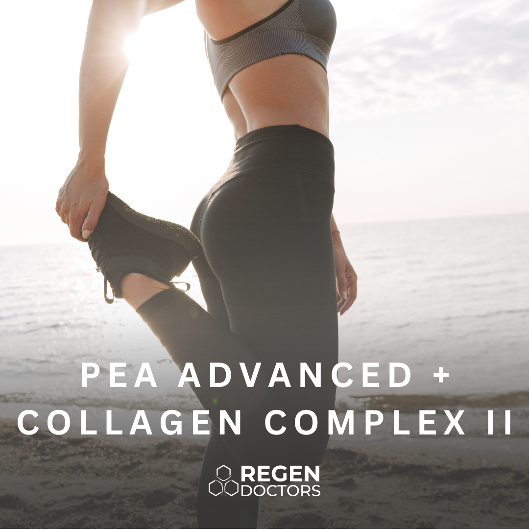 PEA Advanced + Collagen Complex II 60ct (Taken 2 Capsules Daily)